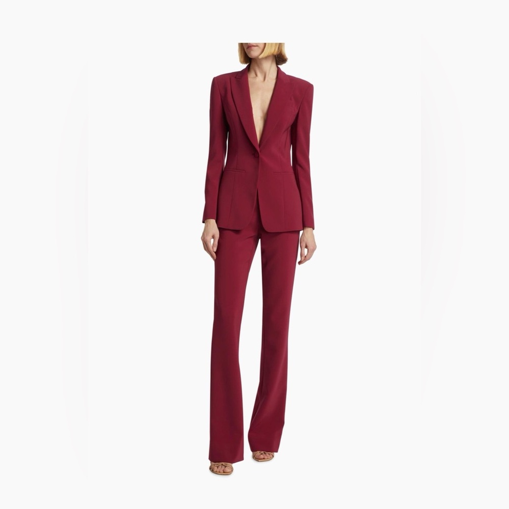 Prabal Gurung Sangria High Waisted Women’s Trouser Size 12 NWT